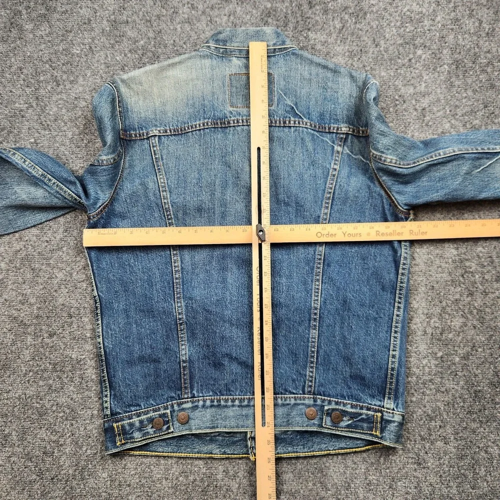 Levis Type 3 Sample Jacket Mens Medium Blue Cone‎ Denim Trucker Pockets Classic